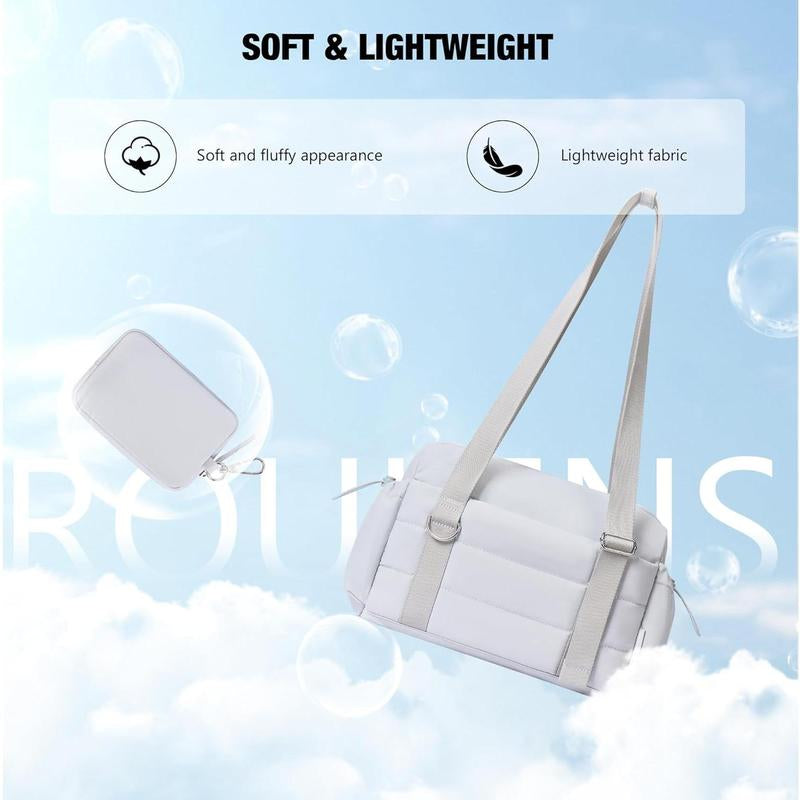 Small Gym Bag for Women 2 Set Mini Gym Duffle Bag with Wet Compartment and Coin Wallet, Gym Tote Bag for Workout/Sport/Travel