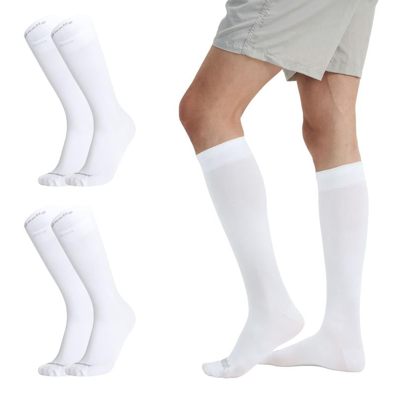 Men'S/Women'S Graduated 15-20Mmhg Comfortfeet Compression Socks 3Pk