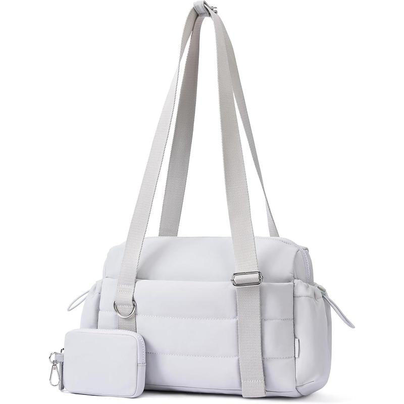 Small Gym Bag for Women 2 Set Mini Gym Duffle Bag with Wet Compartment and Coin Wallet, Gym Tote Bag for Workout/Sport/Travel