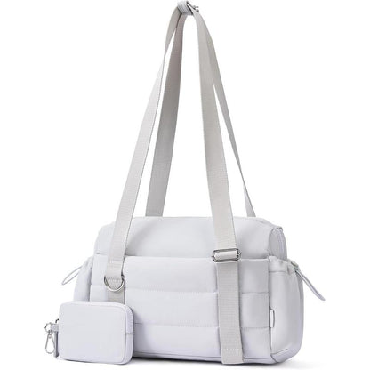 Small Gym Bag for Women 2 Set Mini Gym Duffle Bag with Wet Compartment and Coin Wallet, Gym Tote Bag for Workout/Sport/Travel