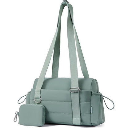 Small Gym Bag for Women 2 Set Mini Gym Duffle Bag with Wet Compartment and Coin Wallet, Gym Tote Bag for Workout/Sport/Travel