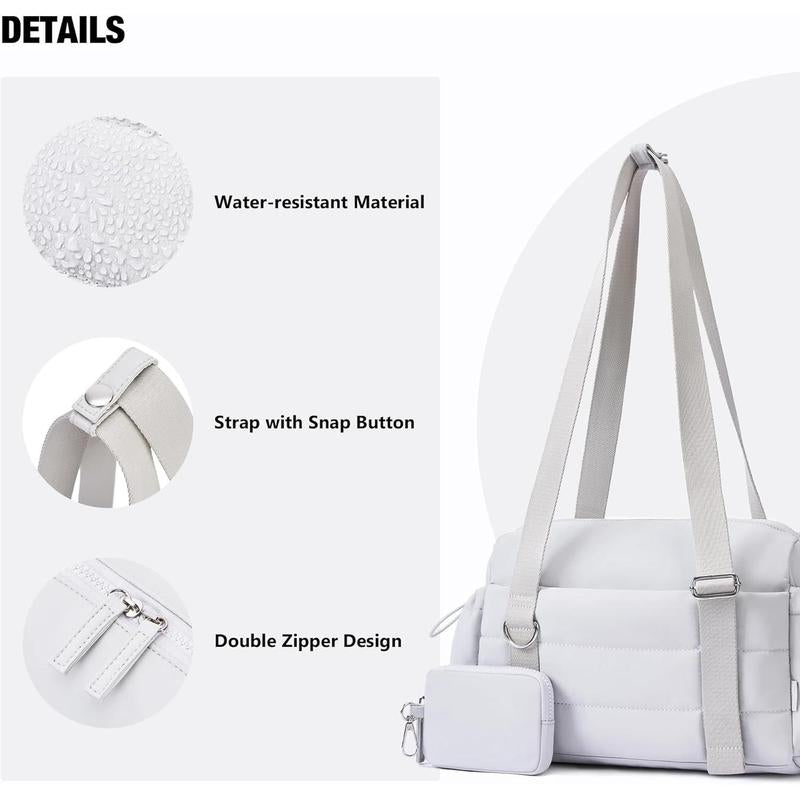 Small Gym Bag for Women 2 Set Mini Gym Duffle Bag with Wet Compartment and Coin Wallet, Gym Tote Bag for Workout/Sport/Travel