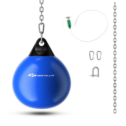 21 Inch Water Punching Bag with Adjustable Metal Chain Body Exercise Boxing Equipment